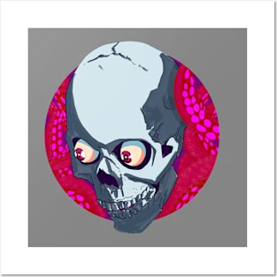 Eyeball Skull Posters and Art